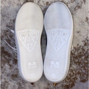 Women’s Gucci Ace Studded Leather Sneakers